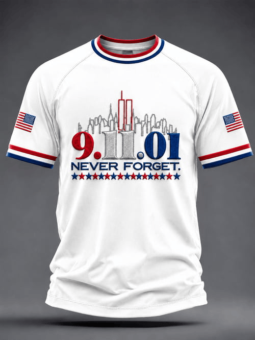 25th Anniversary T-Shirt Never Forget 2001-2026 Clothing Birthday Presents For Men