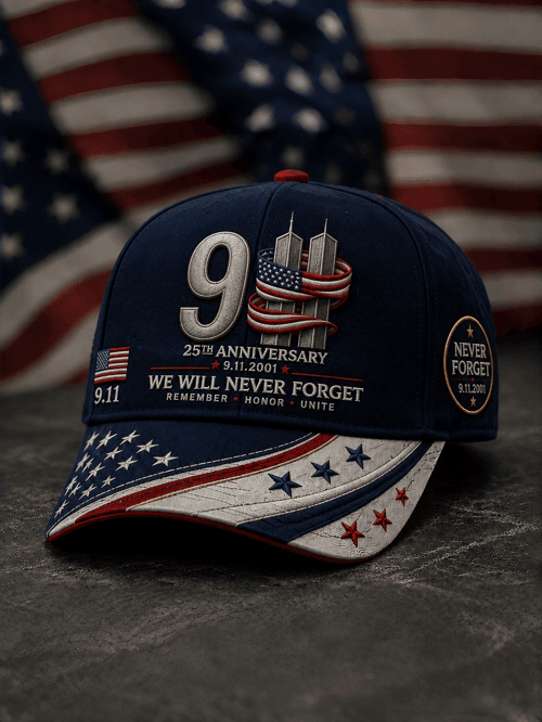 9 11 We Will Never Forget Hat 25 Anniversary Cap Gift For Proud Americans