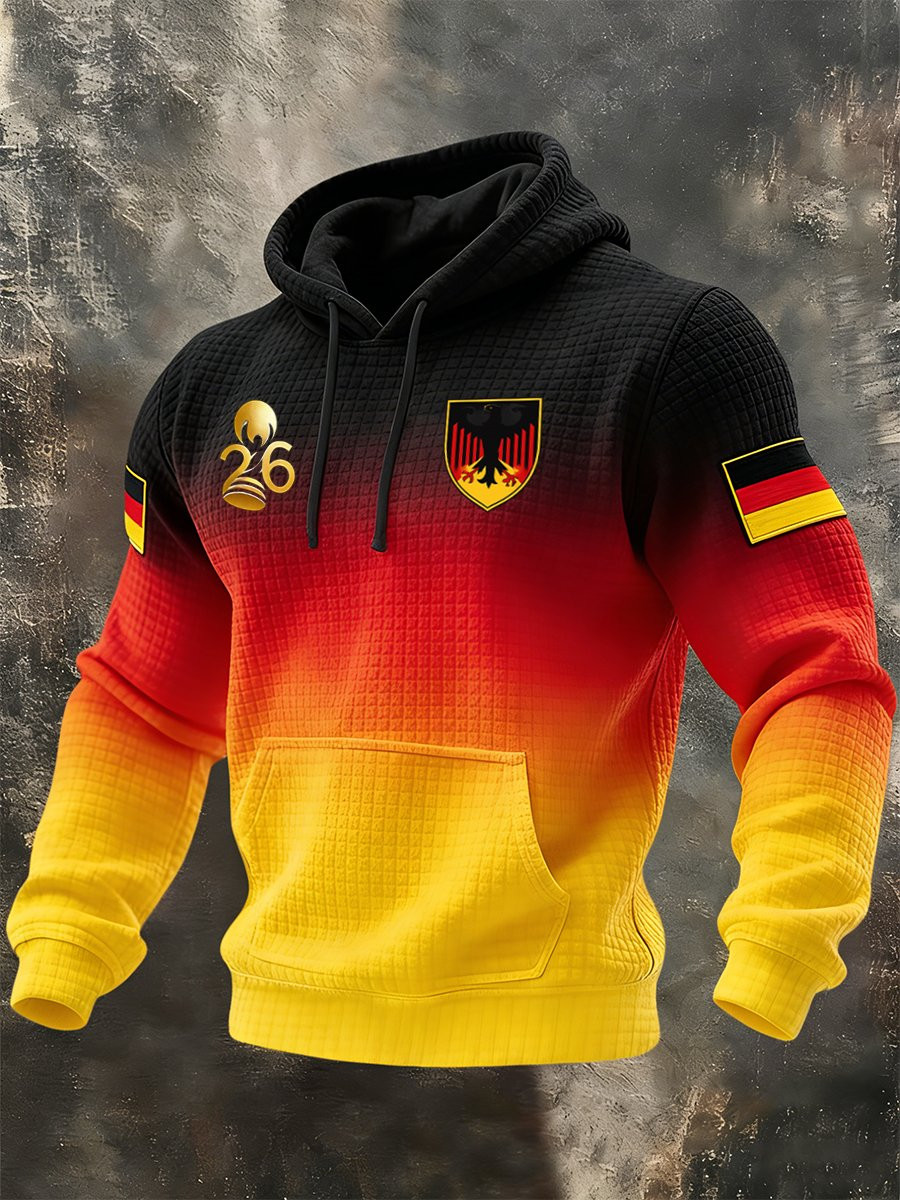 Germany 2026 World Cup Hoodie Men's Germany Soccer Fan Gear FIFA World Cup Merch Best Gifts