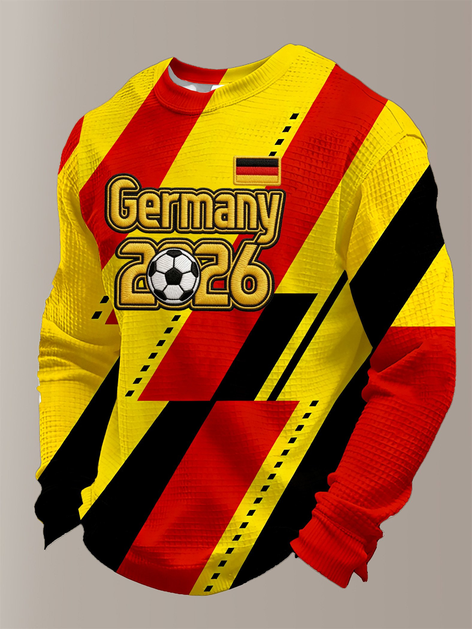 Germany 2026 World Cup Long Sleeve Shirt Men's Gameday Merch Clothing Football Fan Gifts