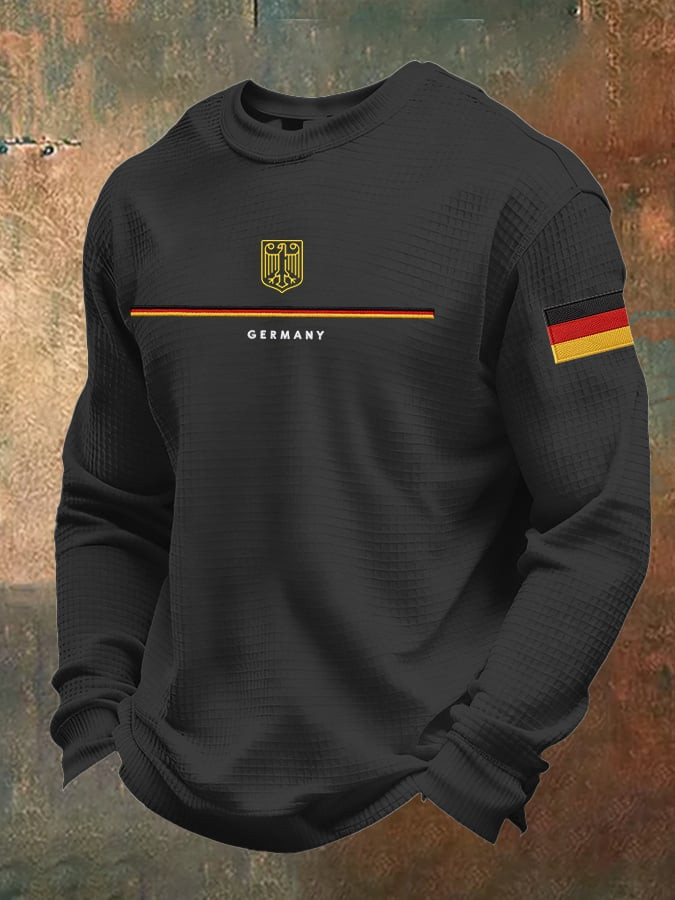Germany 2026 World Cup Merch German Flag Long Sleeve Shirt National Pride Apparel Fan Gifts