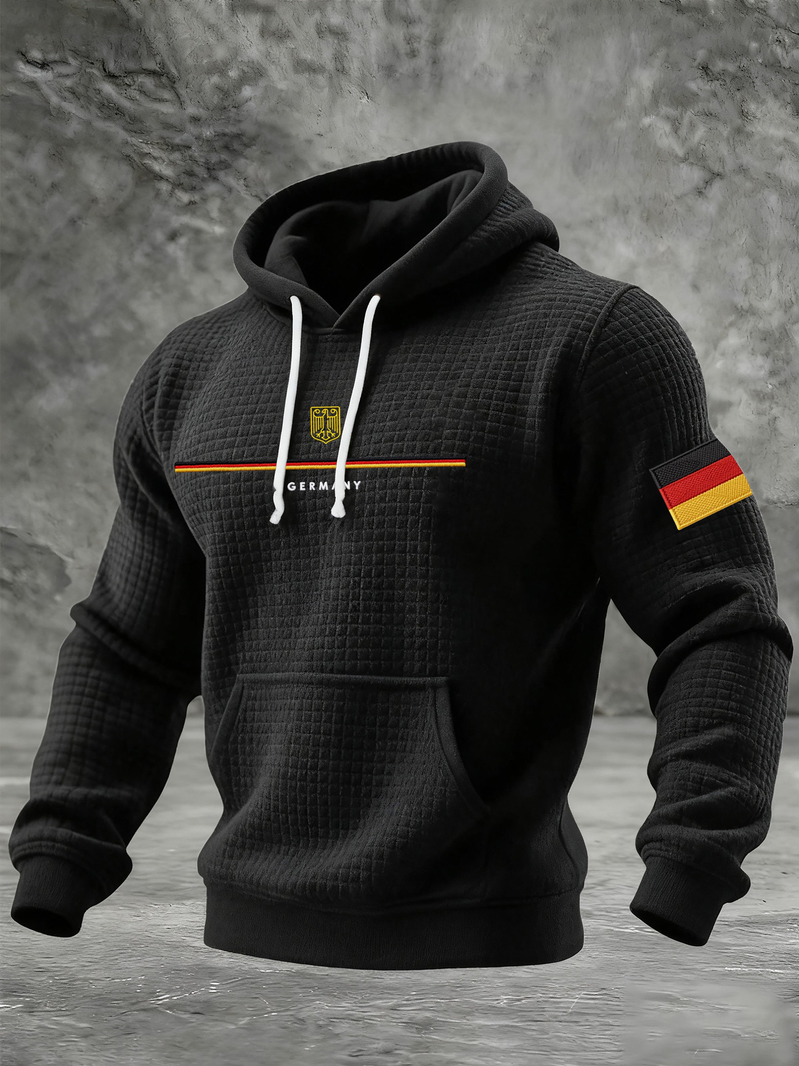 Germany Soccer 2026 World Cup Merch Germany Flag Pride Hoodie Men's Match Day Clothing Gifts