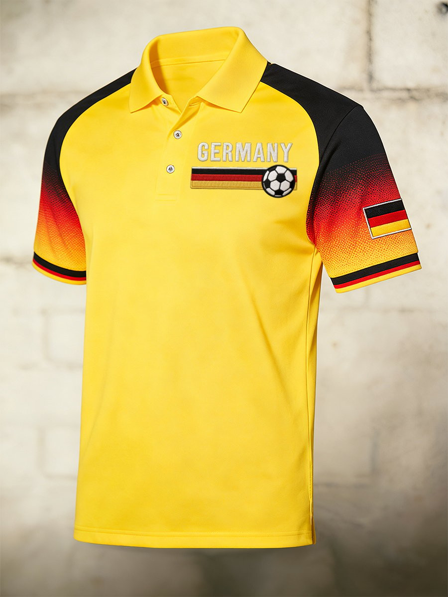 Germany Soccer World Cup 2026 Polo Shirt Men's Game Day Outfits Team Germany FIFA Merch Gifts