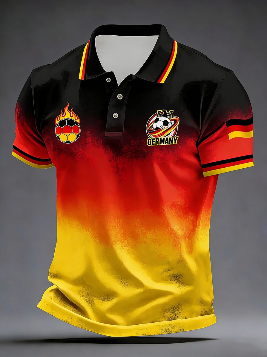 Germany World Cup 2026 Polo Shirt Men's Game Day Merch German Football Team Fan Gear Gifts
