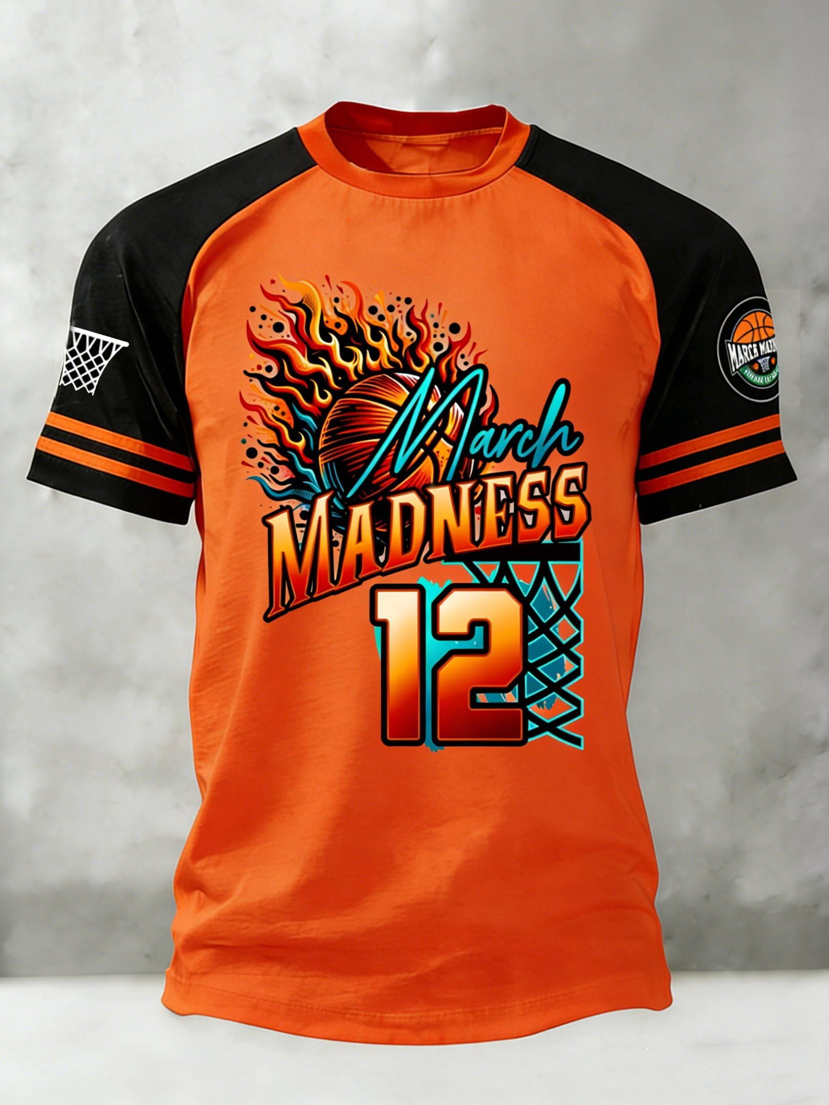 March Madness Basketball T-Shirt Men's March Madness Merch Gifts For Basketball Lovers
