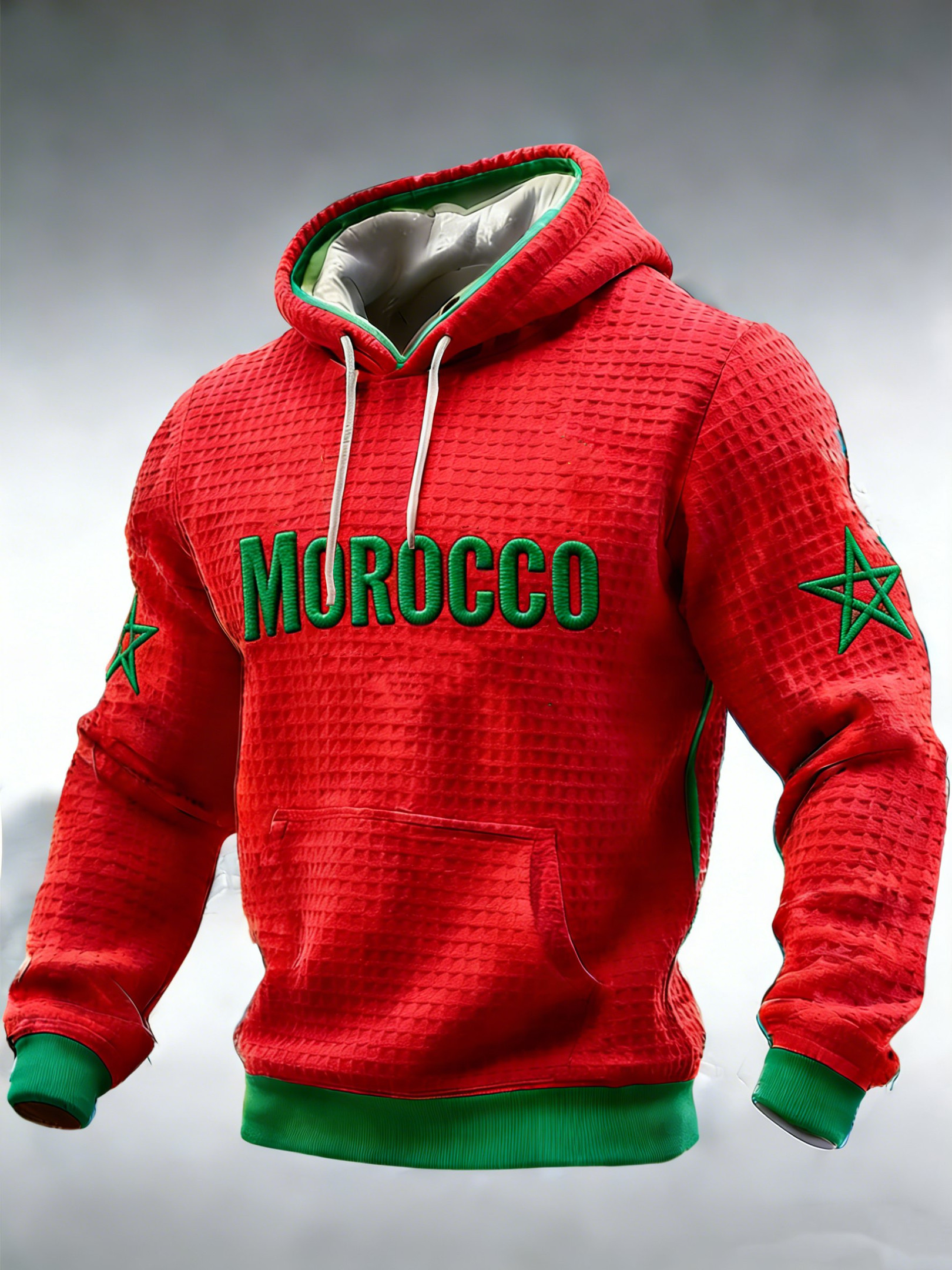 Morocco 2026 World Cup Merch Team Morocco Soccer Hoodie Morocco Pride Clothing For Fans