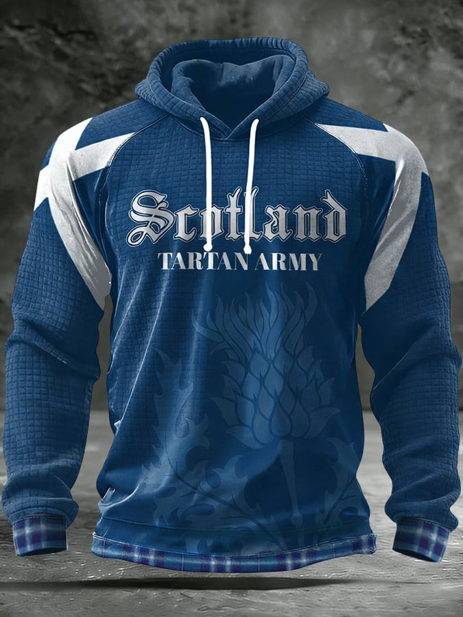 Scotland 2026 World Cup Merch Tartan Army Hoodie Football Fan Clothing Gifts For Him