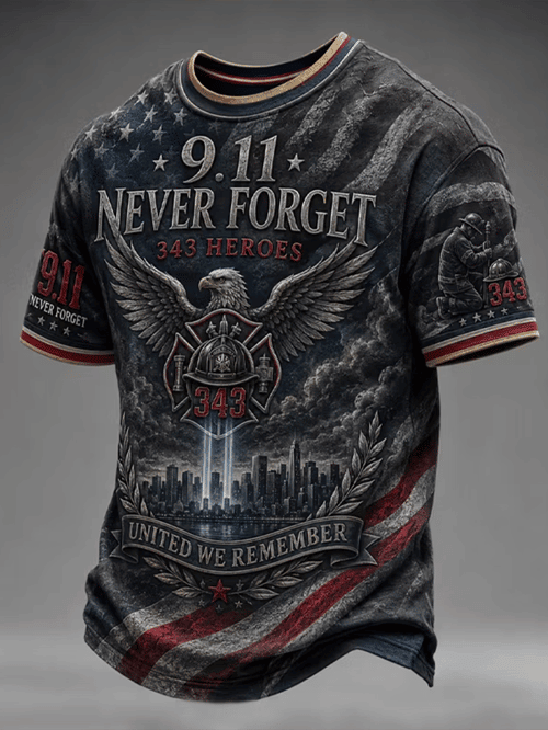 United In Remembrance T-Shirt 25 Years 2001 2026 Clothing Useful Gift For Men