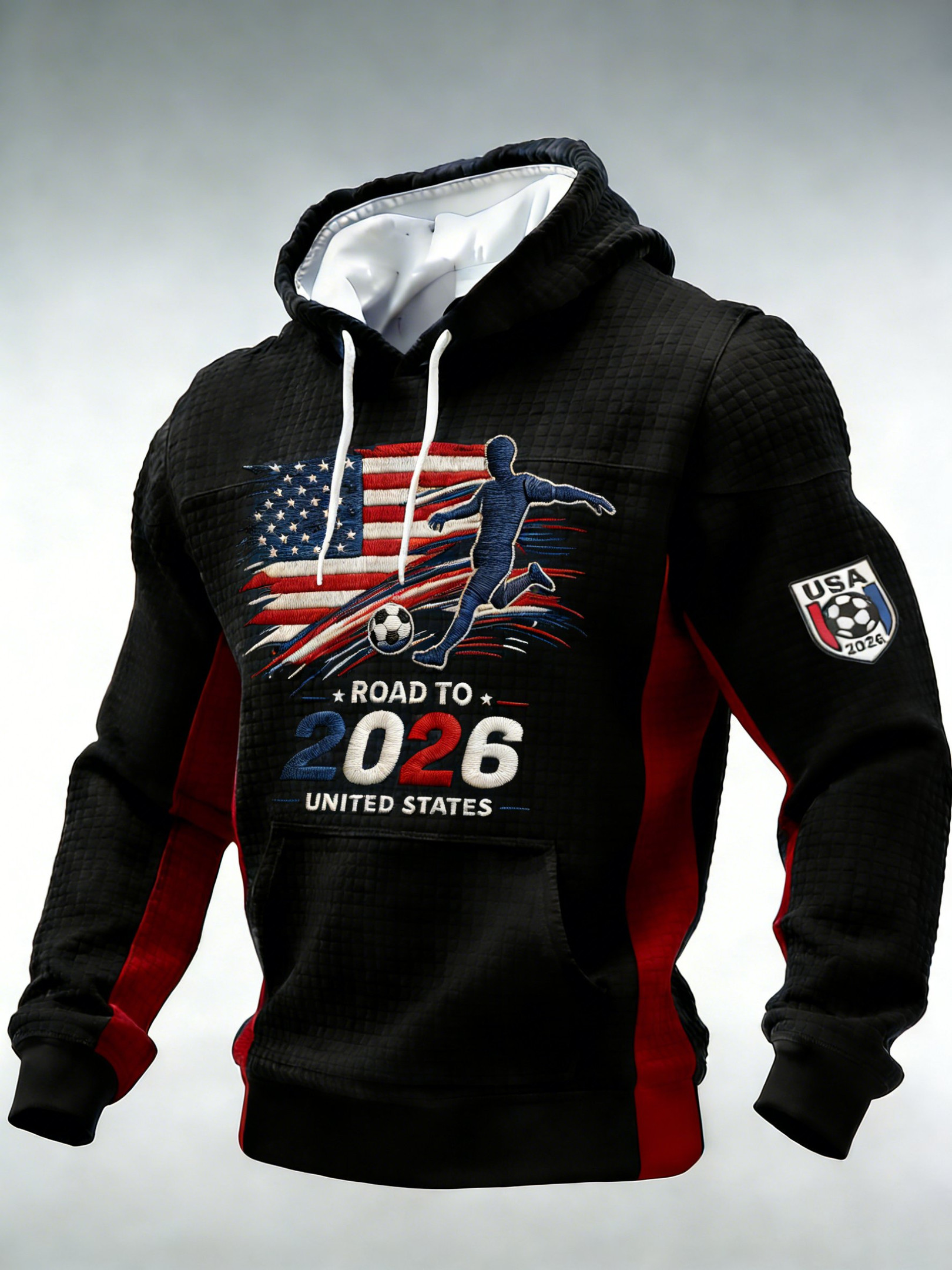 USA 2026 World Cup Merch United States Road To 2026 Hoodie Gifts For USA Soccer Supporters