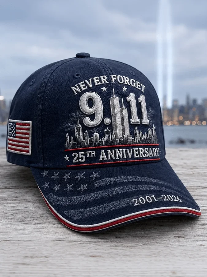 9 11 25th Anniversary Commemorative Hat 9 11 2001 Baseball Cap Tribute Gifts For Father