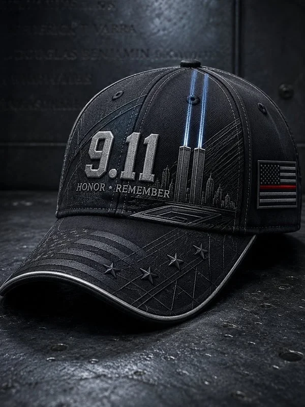 9 11 25th Anniversary Commemorative Stars Hat 911 Baseball Cap Gifts For Husband