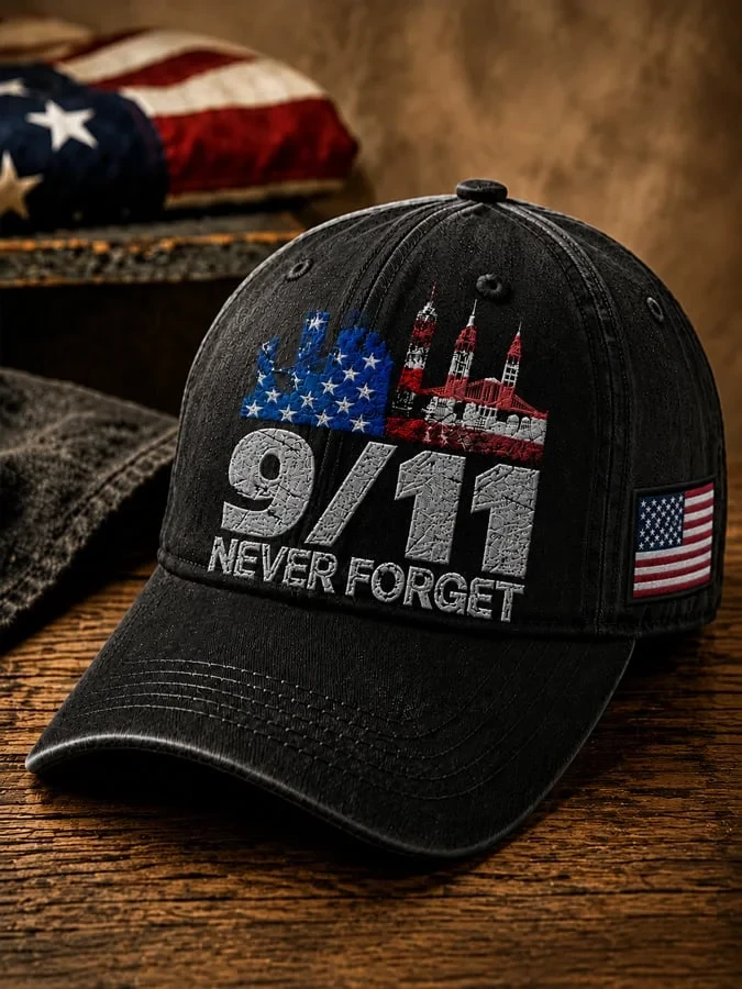 9 11 25th Anniversary Patriotic Hat 911 Baseball Cap Gifts For Father