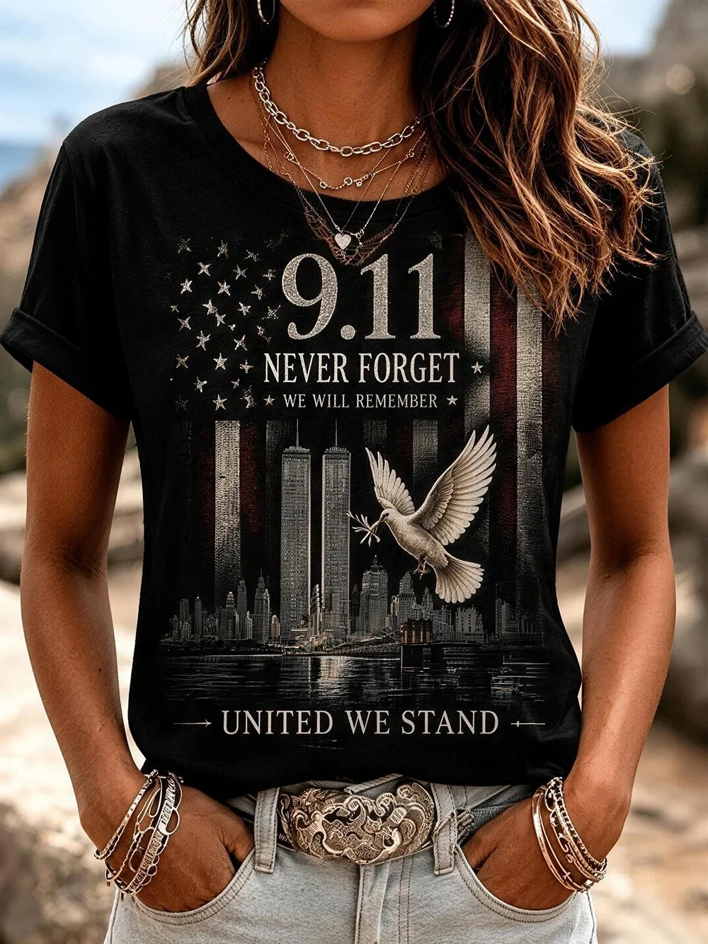 9 11 25th Anniversary United We Stand Shirt 911 Clothes Gift Ideas