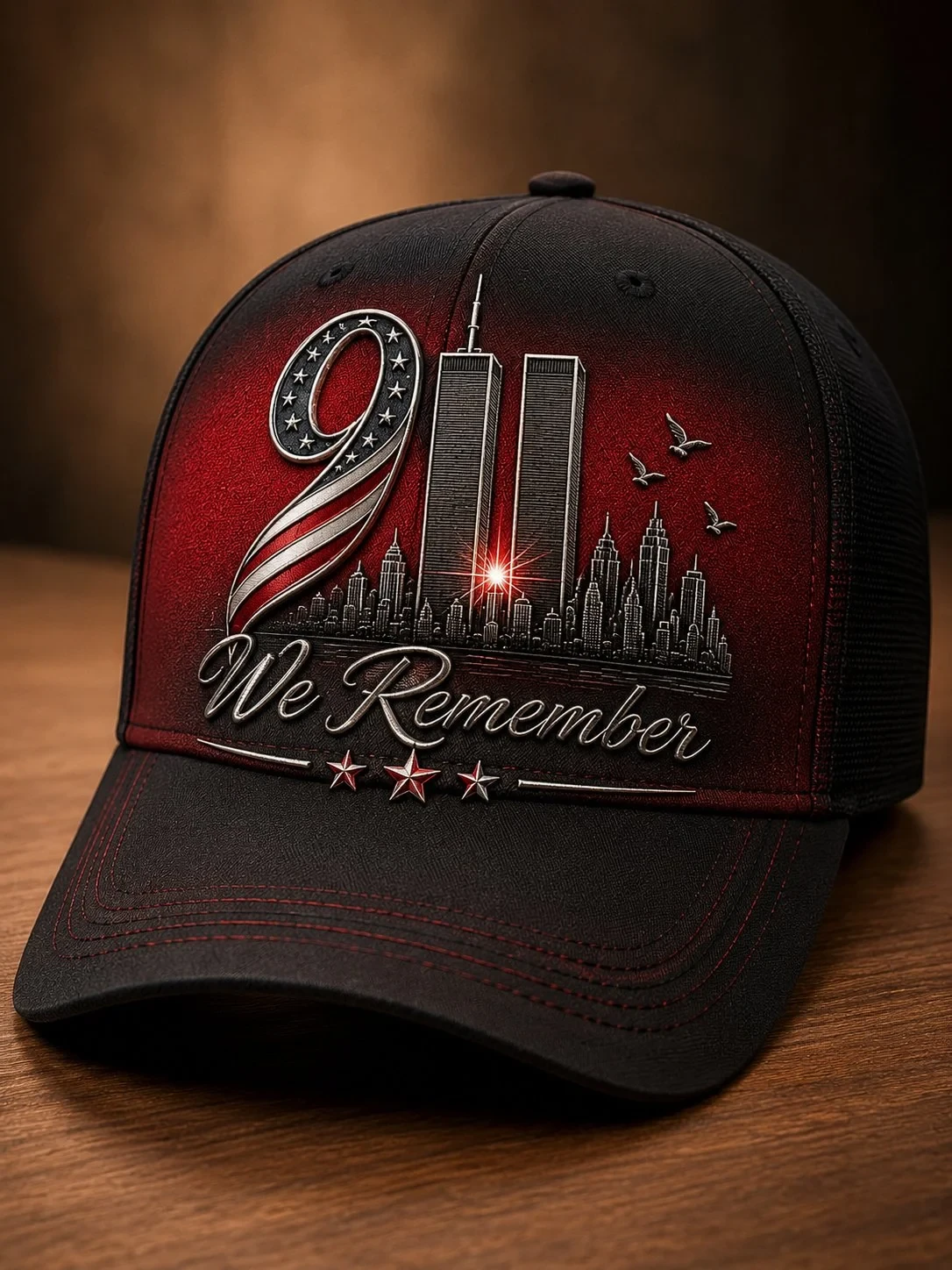 9 11 25th Anniversary We Remember Hat 911 Commemorative Cap Presents For Patriots