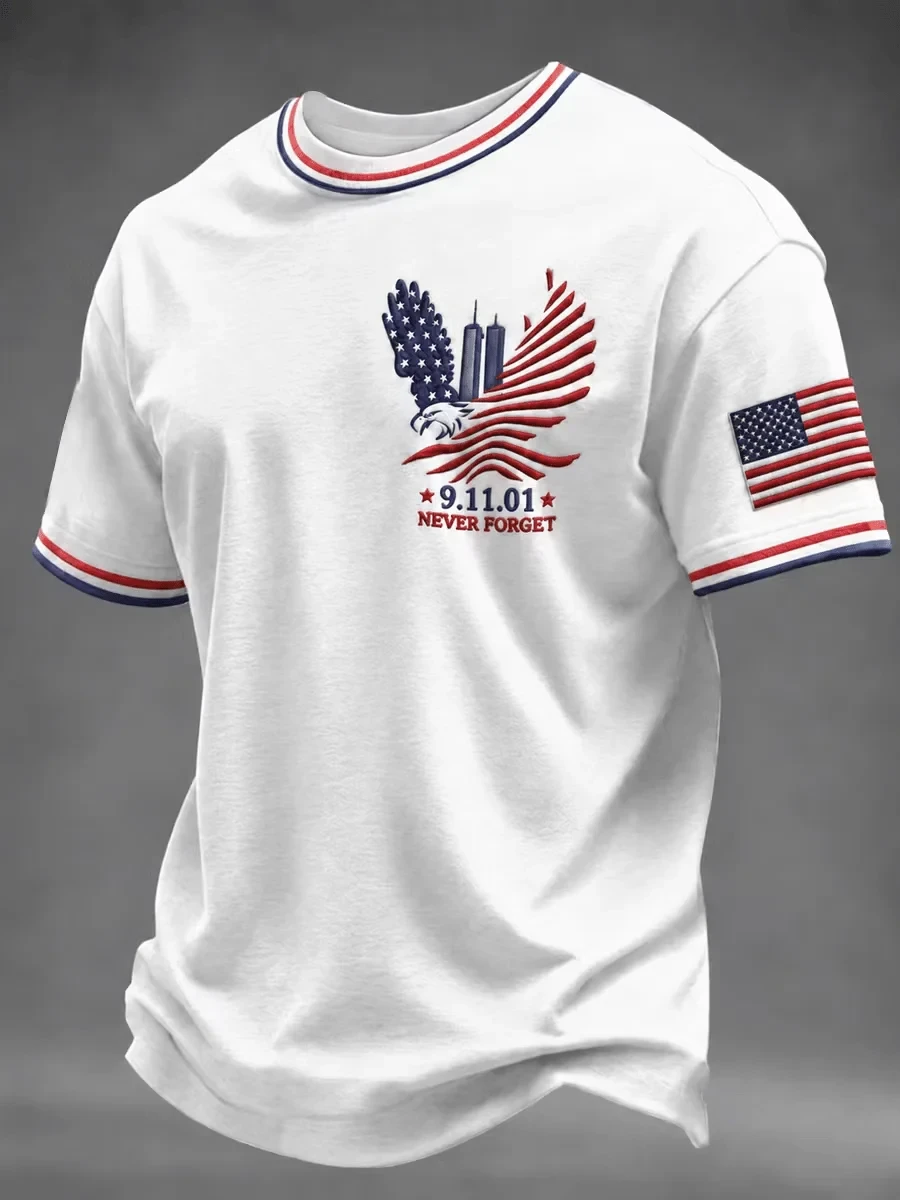 9 11 25th Anniversary We Will Never Forget Eagle Shirt American Flag Apparel 9 11 Tribute Gifts