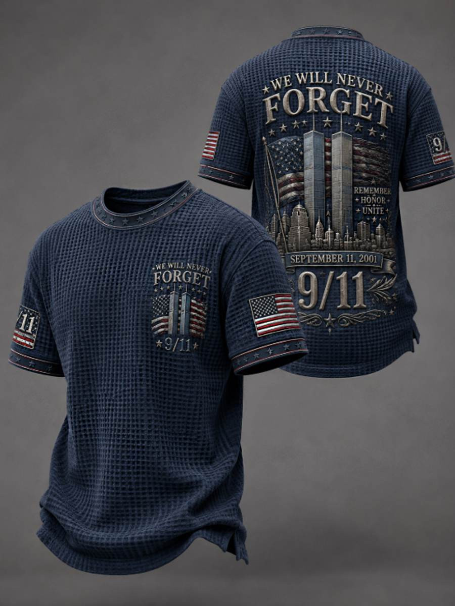 9 11 We Will Never Forget T-Shirt 9 11 Hero Remembrance Merch For Families