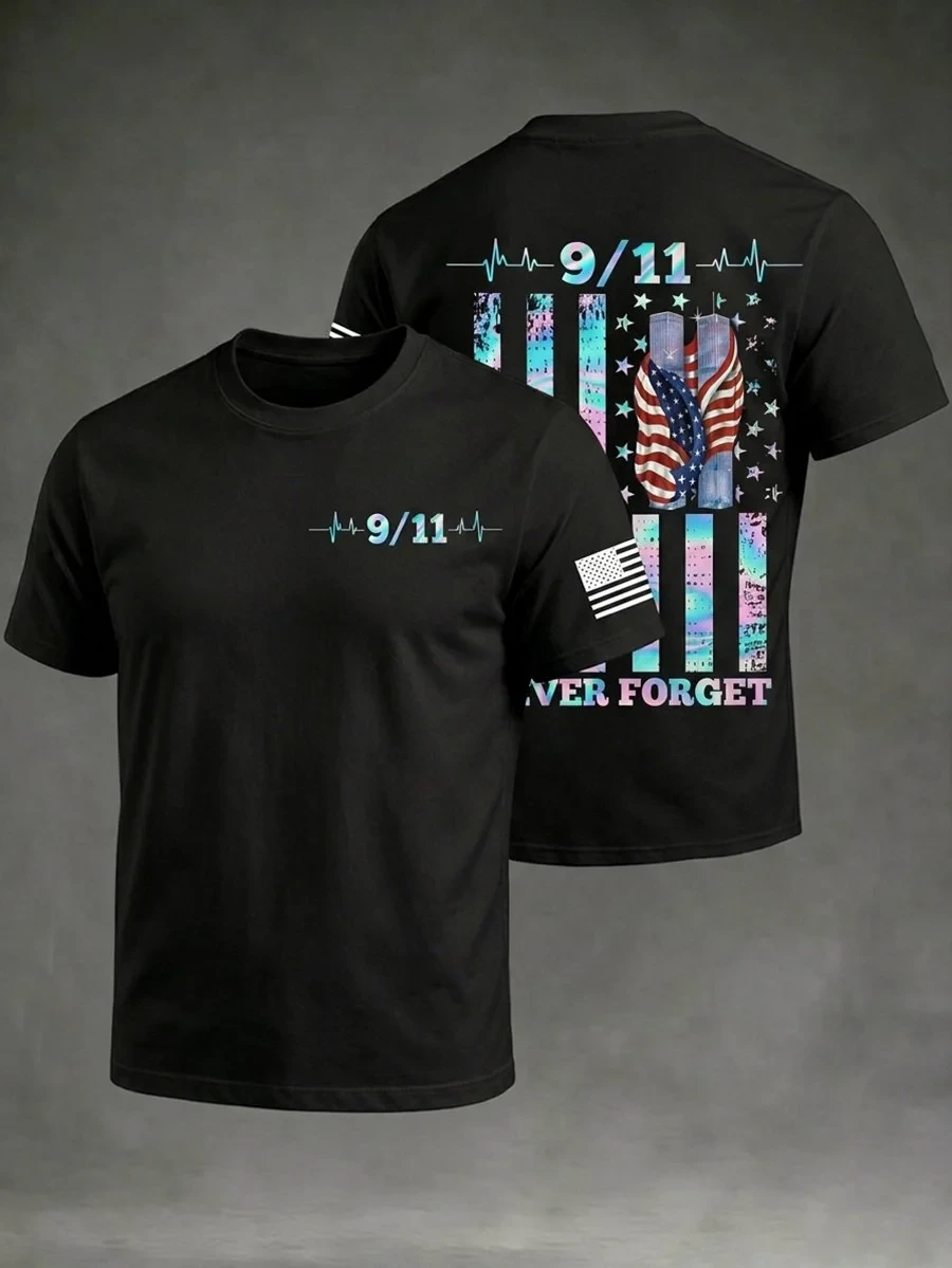 911 25th Anniversary Never Forget Shirt 9 11 Apparel Gift For Patriots