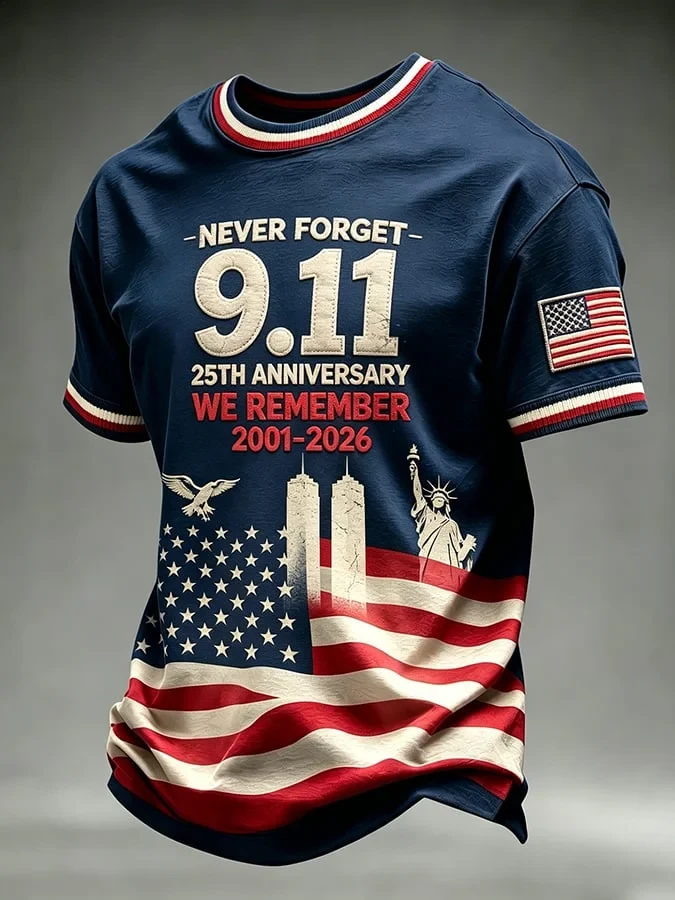911 25th Anniversary Never Forget Shirt 9 11 Never Forget Clothes Gifts For Brother