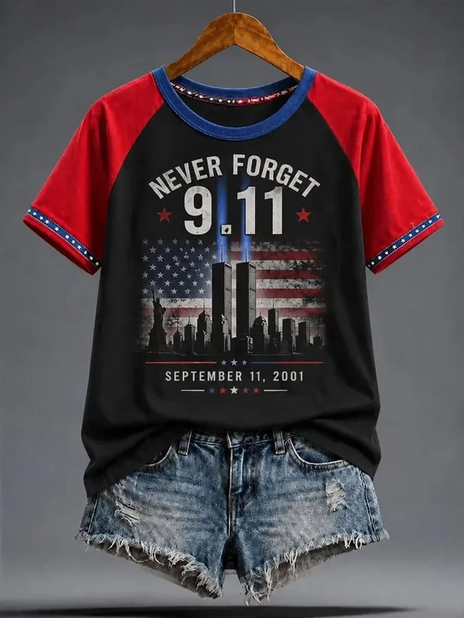 911 25th Anniversary Spetember 11 2001 T-Shirt Best 9 11 Clothes Patriotic Gifts