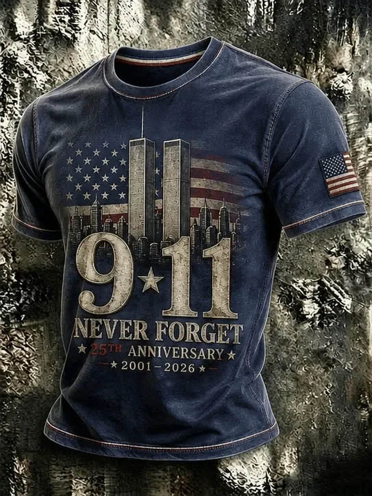 Retro 9 11 Never Forget Commemorative Shirt 9 11 Apparel Gift Ideas