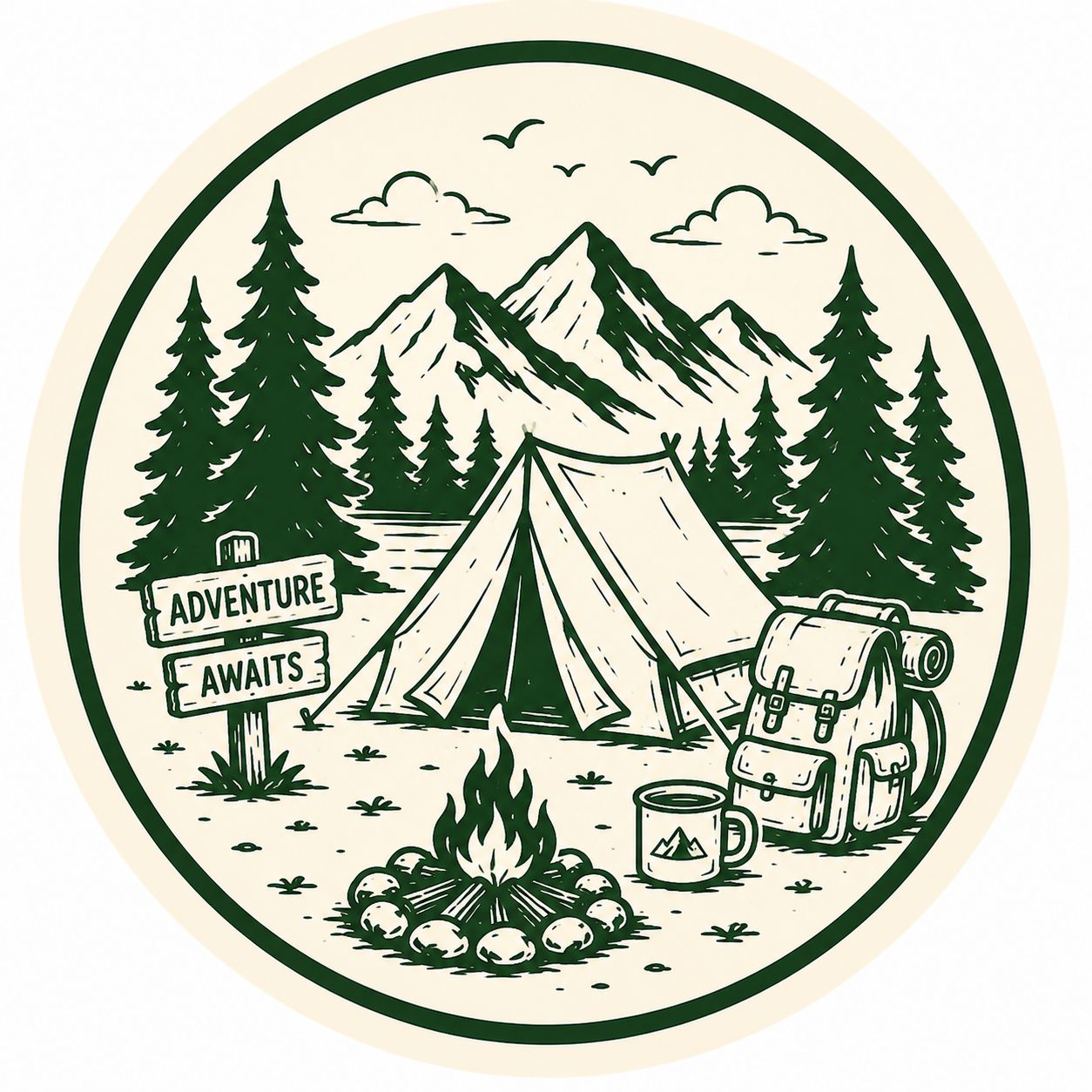 Camping T-Shirts