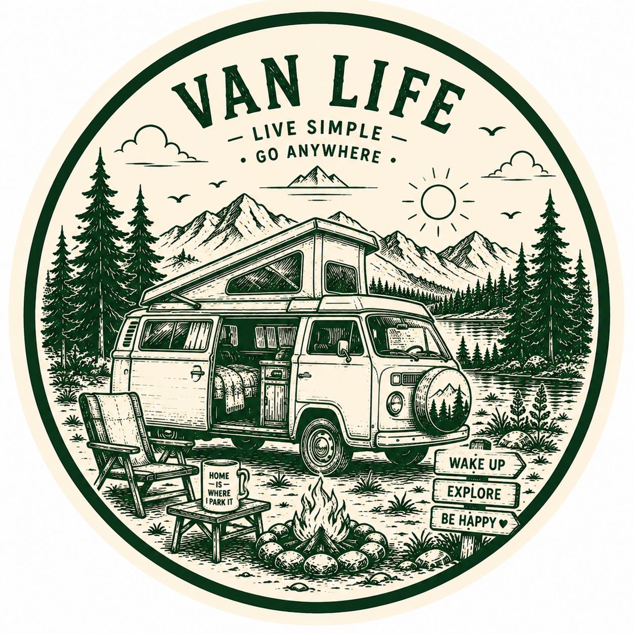 Van Life T-Shirts